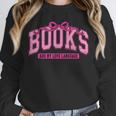 Retro Pink Coquette Bow Valentine Book Lover Varsity Unisex Sweatshirt Retro Pink Coquette Bow Valentine Book Lover Varsity Unisex Sweatshirt