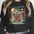 Retro Tech Stack 80s 90s Nostalgia Analog Devices Unisex Sweatshirt