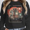 Retro Tech Stack 80s 90s Nostalgia Analog TV Cameras Unisex Sweatshirt