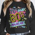 Retro Vintage 70's Baby 80's Made Me Nostalgia Classic Unisex Sweatshirt