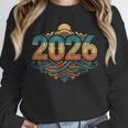 Retro Vintage Style 2026 Nostalgia Sunset Family Reunion Unisex Sweatshirt