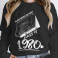 Reunion Class Of 1980 School Graduation Blast From The Past Unisex Sweatshirt