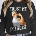 Rosie Riveter Nurse Shirt Nurse Graduation Shirt Unisex Sweatshirt