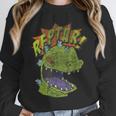 Rugrats Reptar Distressed Comic Book Style Cartoon Unisex Sweatshirt