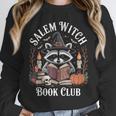 Salem Witch Book Club Raccoon Halloween Unisex Sweatshirt