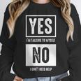 Sarcastic Independent Shopper Introvert Shopping Humor Unisex Sweatshirt Sarcastic Independent Shopper Introvert Shopping Humor Unisex Sweatshirt