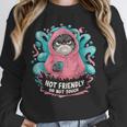 Sarcastic Loner Introvert Clothing Not Friendly Do Not Touch Small Unisex Sweatshirt