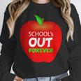 School Is Out Forever Graduation Humor Unisex Sweatshirt