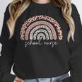 School Nurse Appreciation Rainbow Graduation Medical Nursing Unisex Sweatshirt