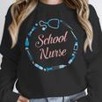 School Nurse Cute Adult Graduation Tshirt Nurses Fun Unisex Sweatshirt