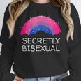 Secretly Bisexual Bi Introvert Bi Pride Antisocial LGBTQ Unisex Sweatshirt Secretly Bisexual Bi Introvert Bi Pride Antisocial LGBTQ Unisex Sweatshirt