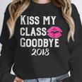 Sen18r Shirt Senior 2018 Graduation Kiss Lips Unisex Sweatshirt