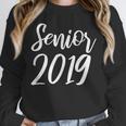Senior 2019 Calligraphy Shirt Graduation For Adult Men Unisex Sweatshirt