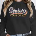 Senior 2021 Grad Shirt Retro 2021 Graduation Unisex Sweatshirt
