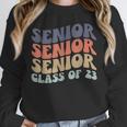 SENIOR 2023 Retro Class Of 2023 Seniors Graduation 23 Hippie Unisex Sweatshirt
