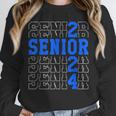 Senior 2024 Graphic Class Of 2024 Graduation Graphic Unisex Sweatshirt