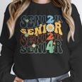 Senior 2024 Groovy Retro Class Of 2024 Graduation Senior 24 Unisex Sweatshirt