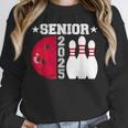 Senior 2025 Bowling Player Class Of 2025 Graduation Seniors Unisex Sweatshirt
