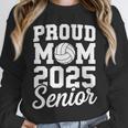 Senior 2025 Volleyball Mom High School Graduation Outfit Fun Unisex Sweatshirt