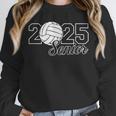Senior 2025 Volleyball Mom High School Graduation Outfit Pro Unisex Sweatshirt