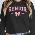 Senior 2026 Class Of 2026 Coquette Pink Bow Graduation 2026 Unisex Sweatshirt