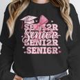 Senior 2026 Class Of 2026 Cute Coquette Pink Bow Graduation Unisex Sweatshirt