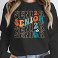 Senior 2026 Class Of 2026 Retro Groovy Graduation Grad Women Unisex Sweatshirt