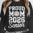 Senior 2026 Volleyball Mom High School Graduation Outfit Unisex Sweatshirt