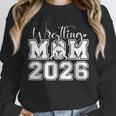 Senior 2026 Wrestling Mom Proud Senior 2026 Mom Graduation Unisex Sweatshirt