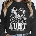 Senior Aunt Class Of 2026 Soccer Graduation Heart Unisex Sweatshirt