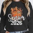 Senior Basketball Class Of 2026 Coquette Graduation Day Unisex Sweatshirt