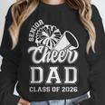 Senior Cheerleader Dad Cheer Class Of 2026 Graduation Men Unisex Sweatshirt