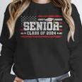 Senior Class 2024 Graduation American Flag Senior 2024 For Women Men Unisex Sweatshirt
