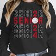 Senior Class Of 2024 Graduation 2024 Maroon Basketball Unisex Sweatshirt