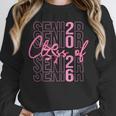 Senior Class Of 2026 Coquette Bow Graduation 2026 Girl Women Unisex Sweatshirt