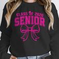 Senior Class Of 2026 Coquette Pink Bow Graduation 2026 Unisex Sweatshirt