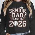 Senior Dad Class Of 2026 Graduate Baseball 2026 Graduation Unisex Sweatshirt