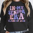In My Senior Era Class Of 2025 Groovy Senior 2025 Graduation Unisex Sweatshirt