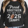 Senior Football Brother Class Of 2026 Graduation Graduate Unisex Sweatshirt