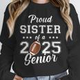 Senior Football Sister Class Of 2025 Graduation Graduate Unisex Sweatshirt