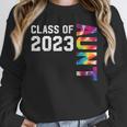 Senior Graduation Class Of 2023 Aunt Senior Tie Dye Unisex Sweatshirt
