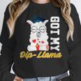 Senior Graduation TShirt 2019 Got My Dip-Llama Diploma Shirt Unisex Sweatshirt