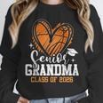 Senior Grandma Class Of 2026 Basketball Graduation Heart Unisex Sweatshirt