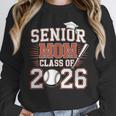 Senior Mom Class Of 2026 Graduate Baseball 2026 Graduation Unisex Sweatshirt