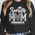 Senior Mom Class Of 2026 Senior Mama 2026 Graduation Leopard Unisex Sweatshirt