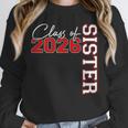 Senior Sister Class Of 2026 Proud Big Sis Graduation Family Unisex Sweatshirt