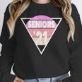 Seniors 2021 For Her Him Retro 21 Graduation Class Unisex Sweatshirt