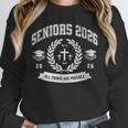 Seniors Class Of 2026 Christian Graduation Religious Grad Unisex Sweatshirt