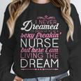 Sexy Freakin' Nurse NursingShirt For RN Graduation Unisex Sweatshirt