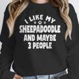 Sheepadoodle Fur Parent Sheeppoo Lover Dog Owner Introvert Unisex Sweatshirt